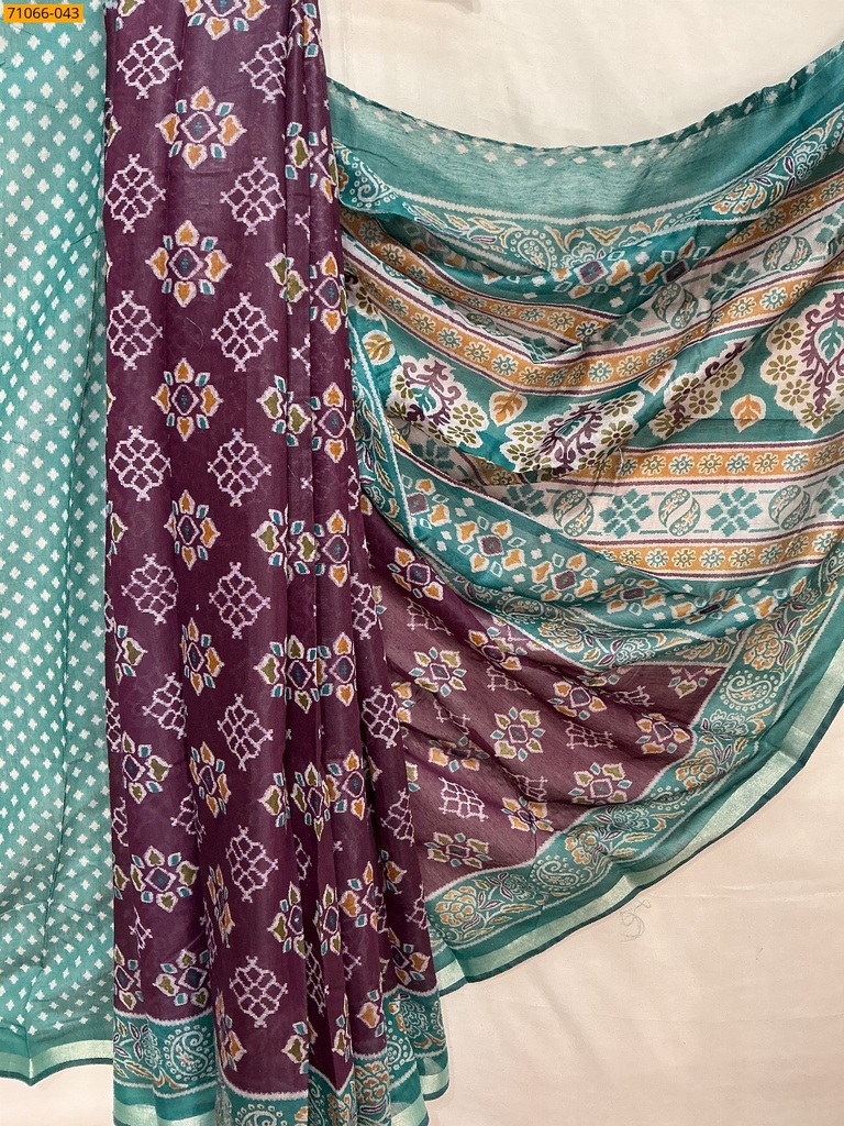 Chanderi fancy silk sarees