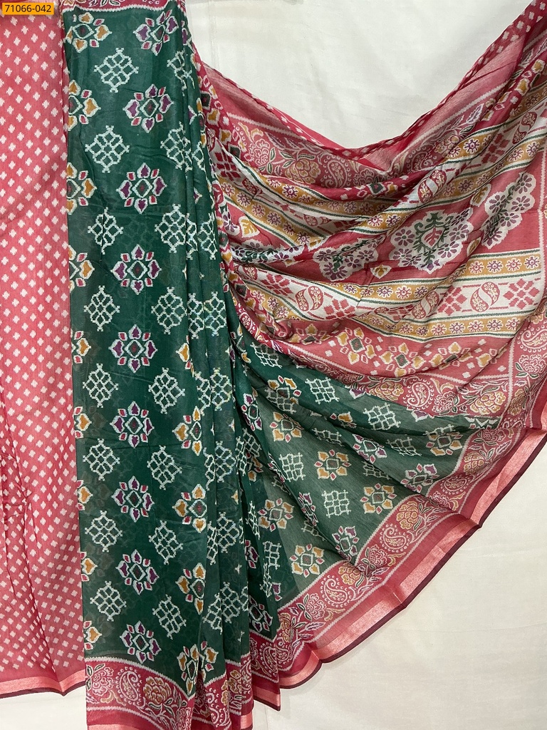 Chanderi fancy silk sarees