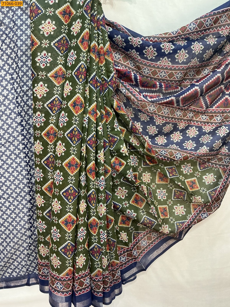 Chanderi fancy silk sarees