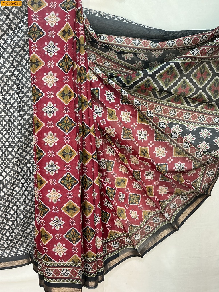 Chanderi fancy silk sarees
