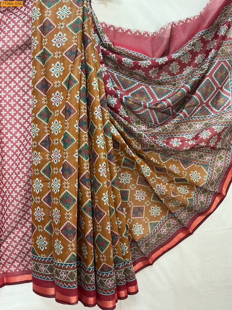 Chanderi fancy silk sarees