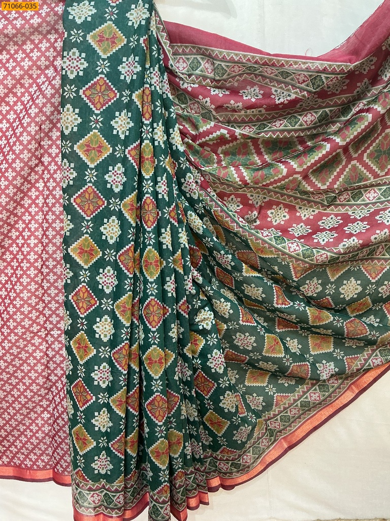 Chanderi fancy silk sarees