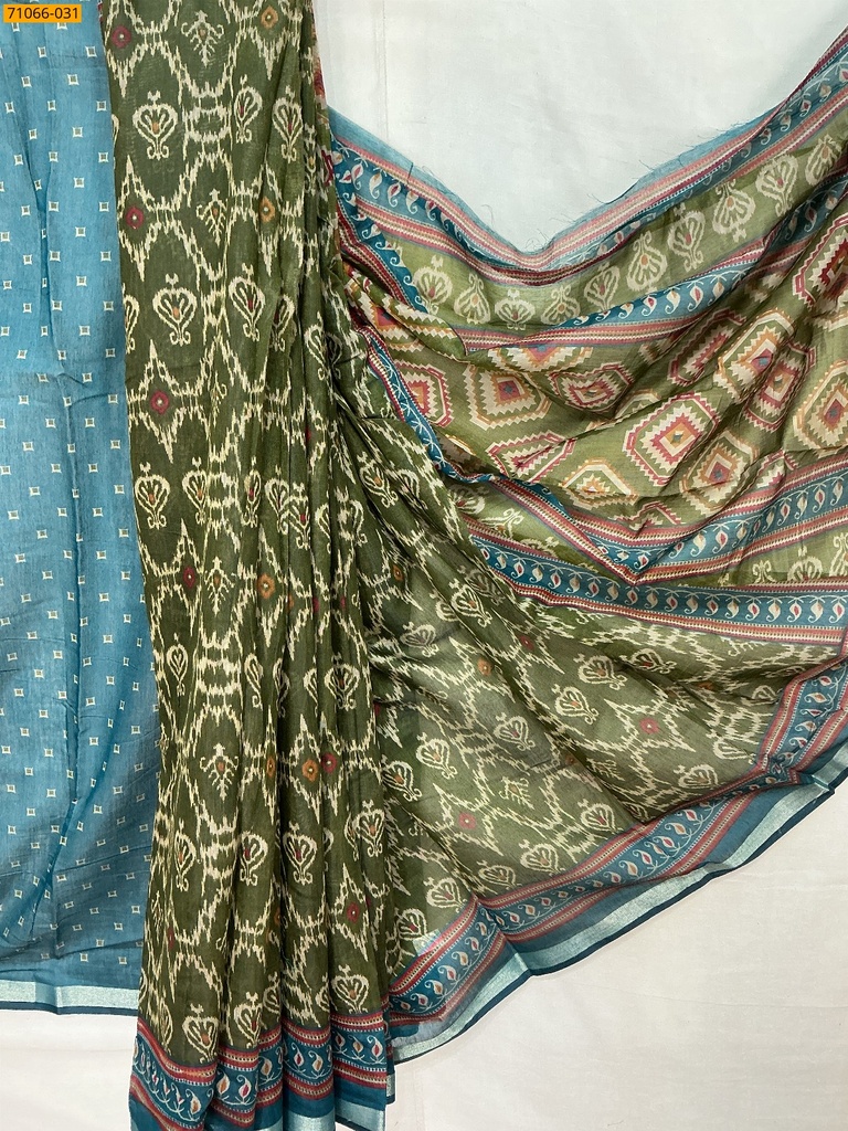 Chanderi fancy silk sarees