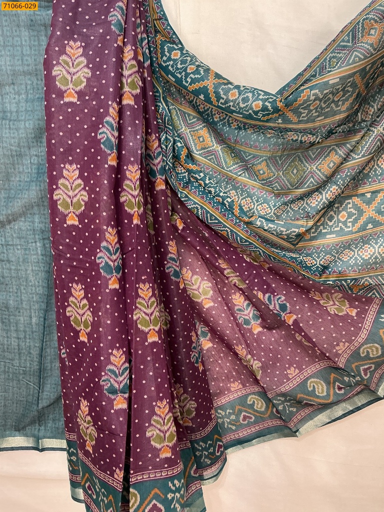 Chanderi fancy silk sarees