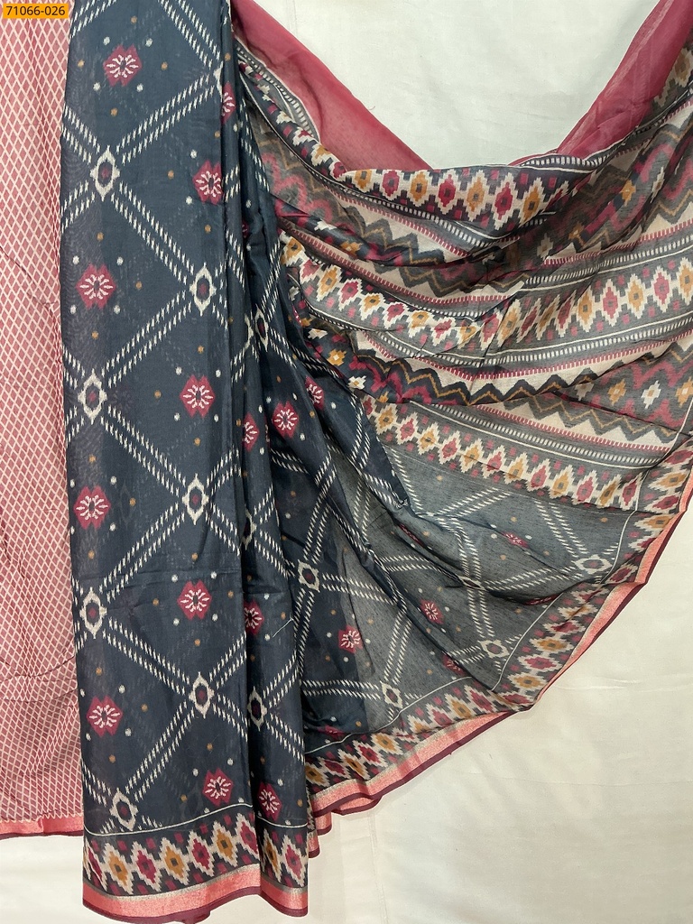 Chanderi fancy silk sarees