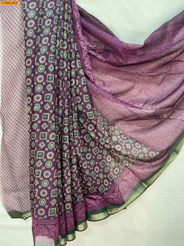 Chanderi fancy silk sarees