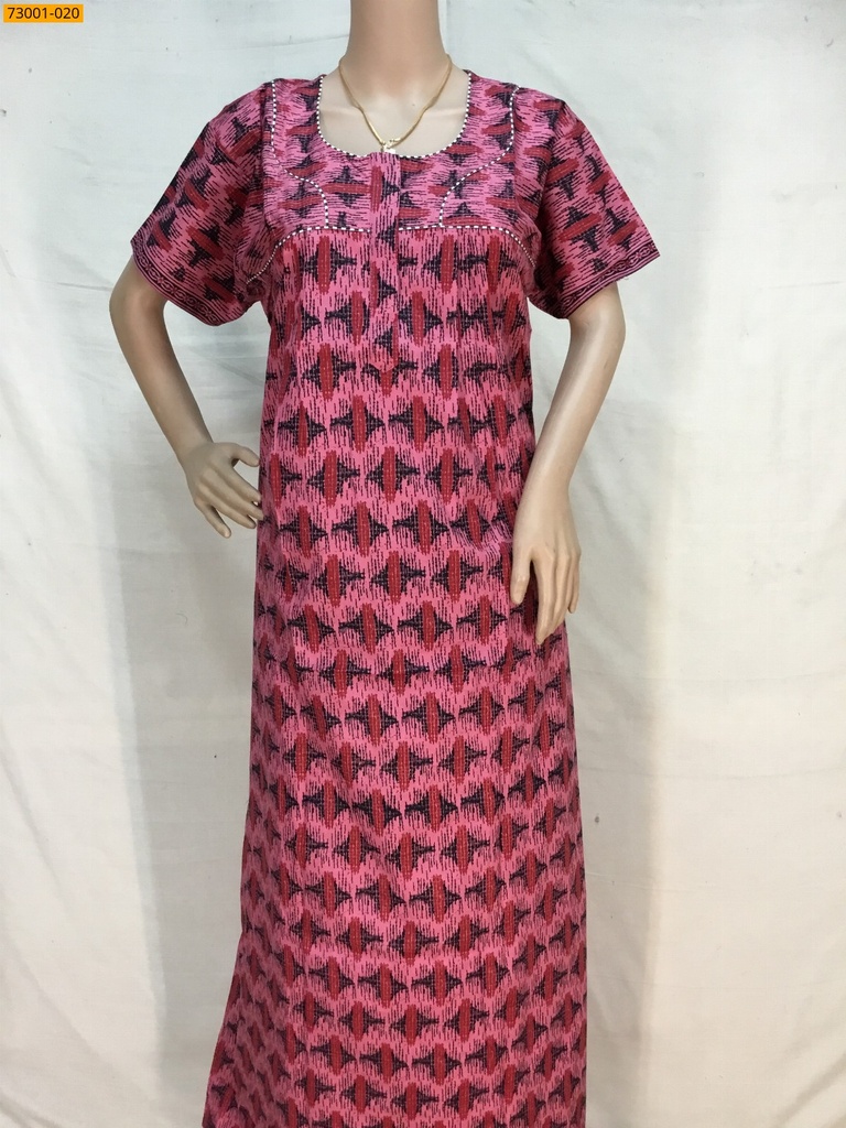 [73001-020-XL] Cotton Printed Nighty (73001-020)