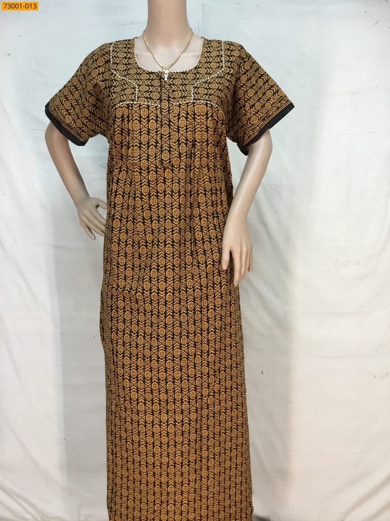 Cotton Printed Nighty