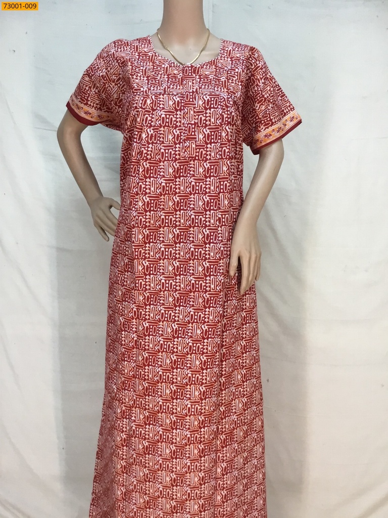 Cotton Printed Nighty