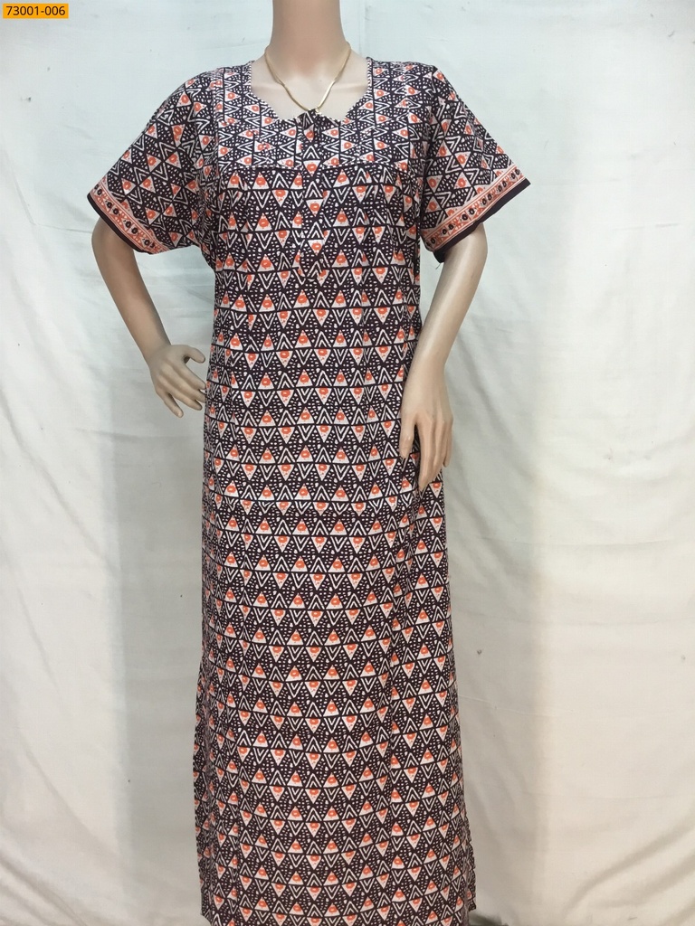 Cotton Printed Nighty