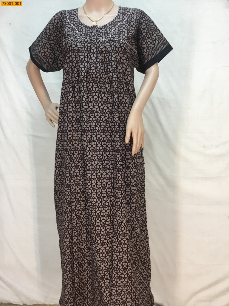 Cotton Printed Nighty
