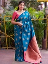 Fancy Soft Silk Woven Saree