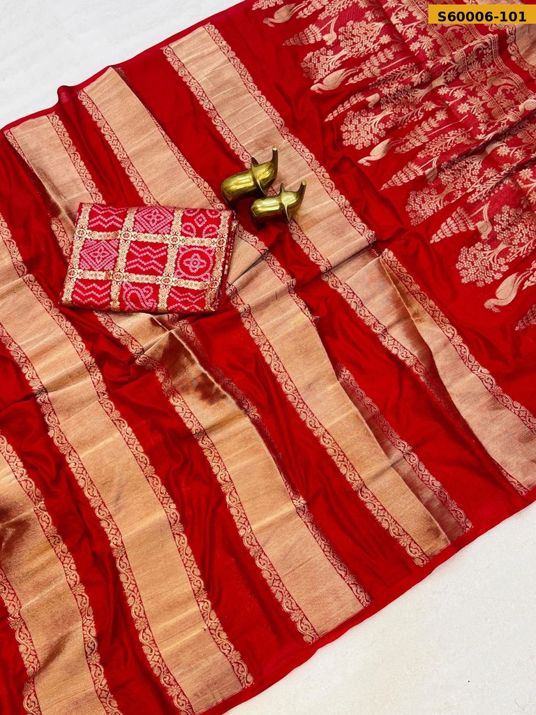 Fancy Moonga Viscose Soft Silk Saree