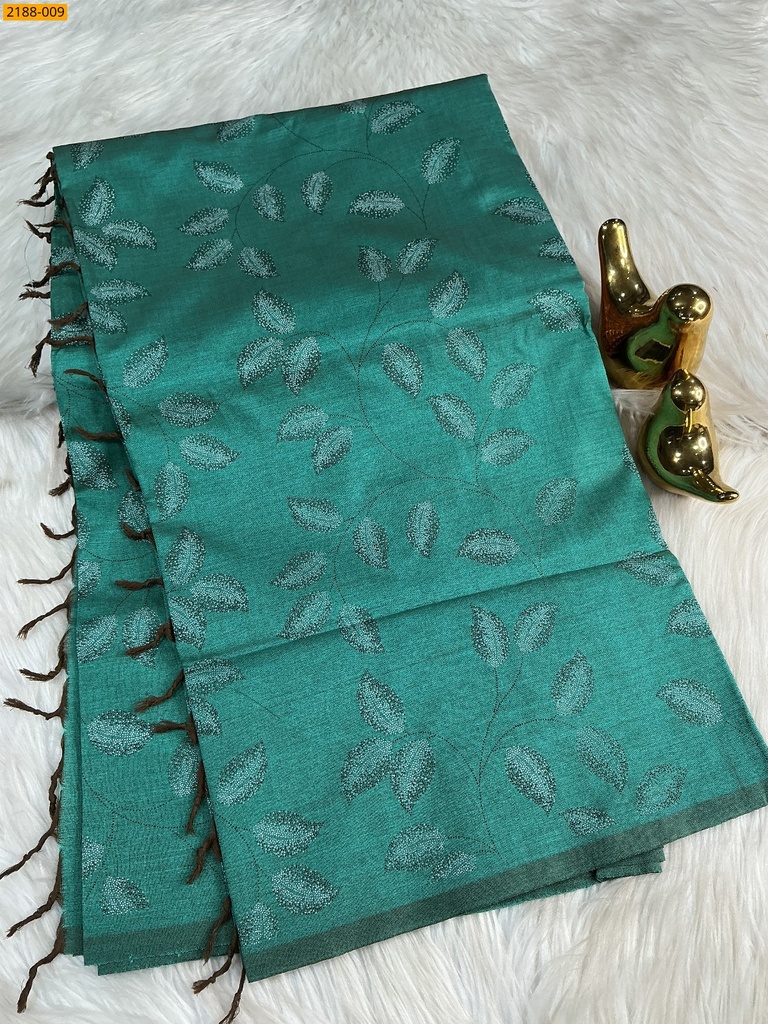 [2188-009] South mix cotton printed Saree (2188-009)