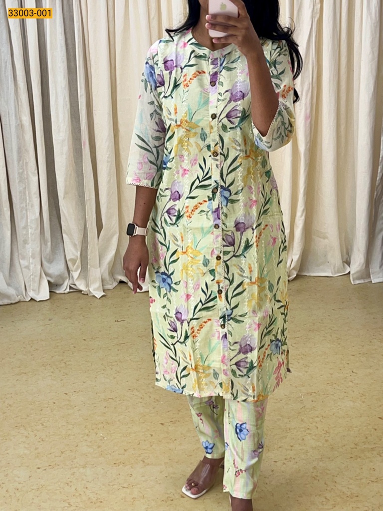 Pure Cotton Coord Set