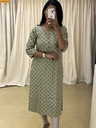 Matte Finish Cotton Kurti