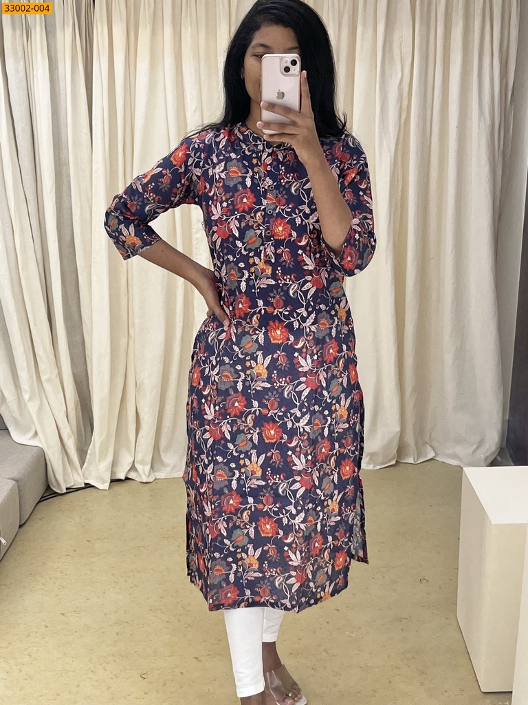 Pure Cotton Semi-Sheer Kurti