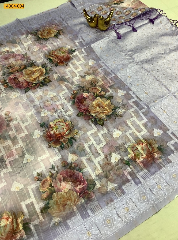 [14004-004] Manipur Soft Digital Printed Saree (14004-004)
