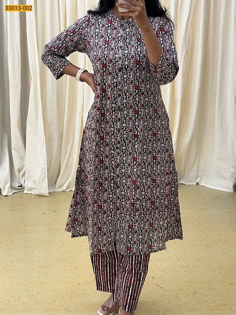 Jaipur Pure Cotton Printed Coord Set