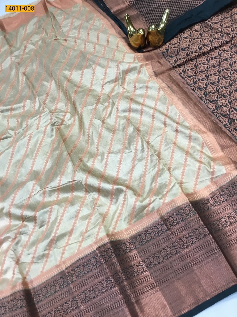 [14011-008] Soft Tussar Silk Saree (14011-008)
