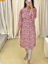 Pure Cotton Floral Printed Kurti