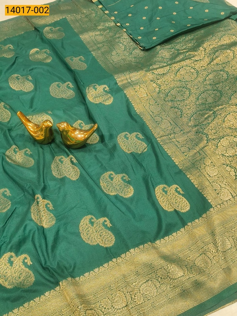 [14017-002] Banarasi Soft Silk Saree