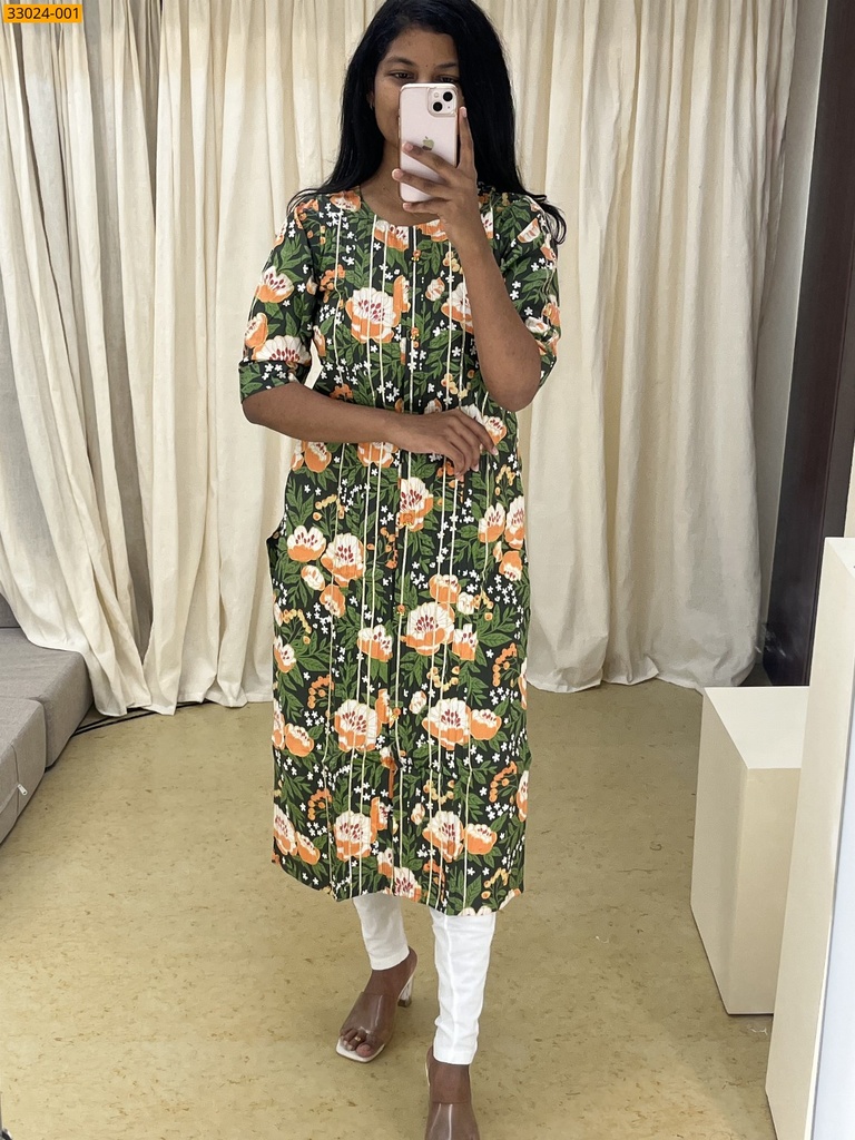 Jaipur Pure Cotton Printed Kurti