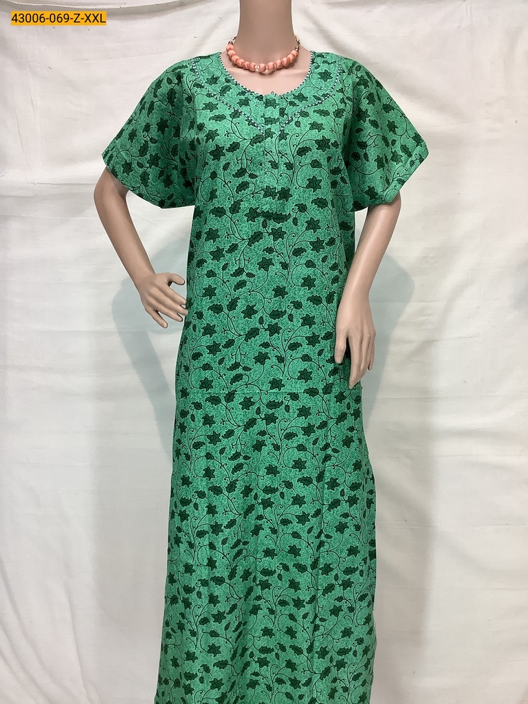 Cotton Printed Galaxy Nighty