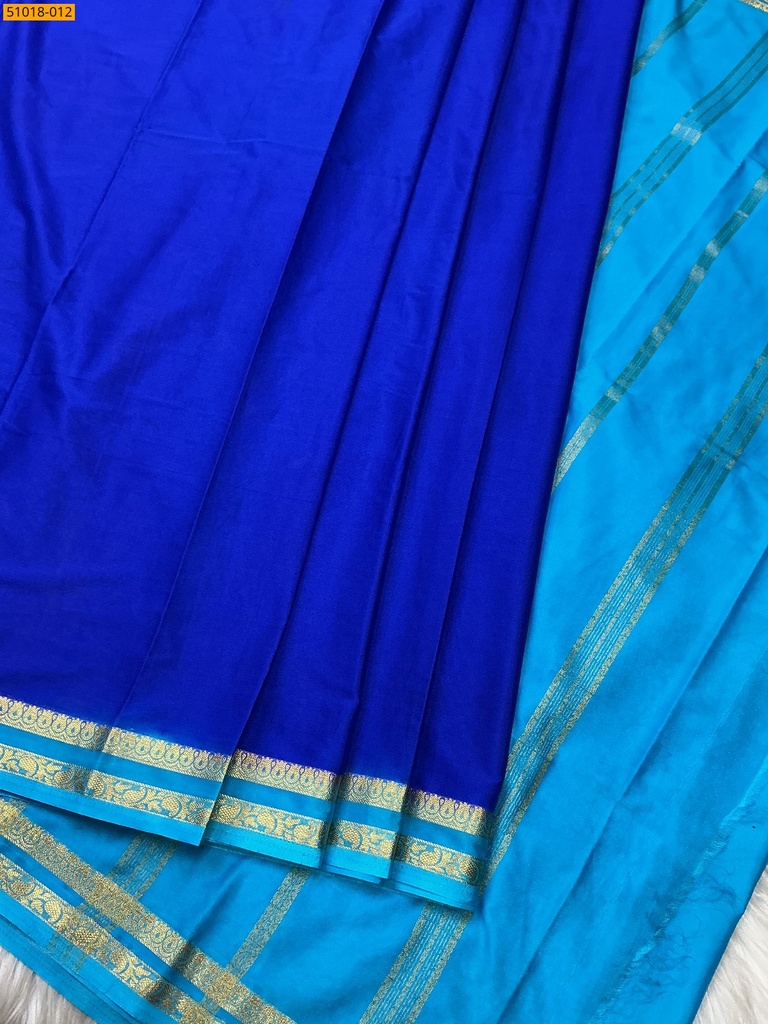 Mysore Fancy Crepe Silk Saree