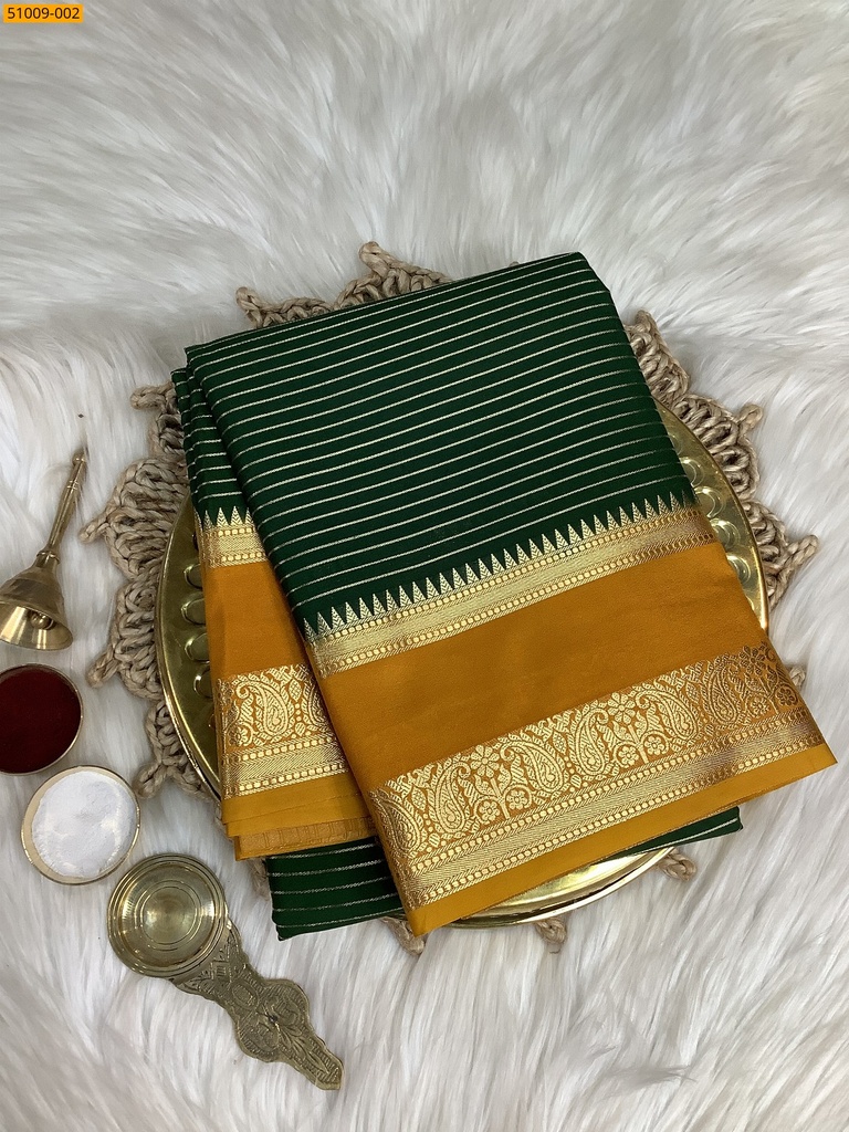 Mysore Crepe Silk Sarees