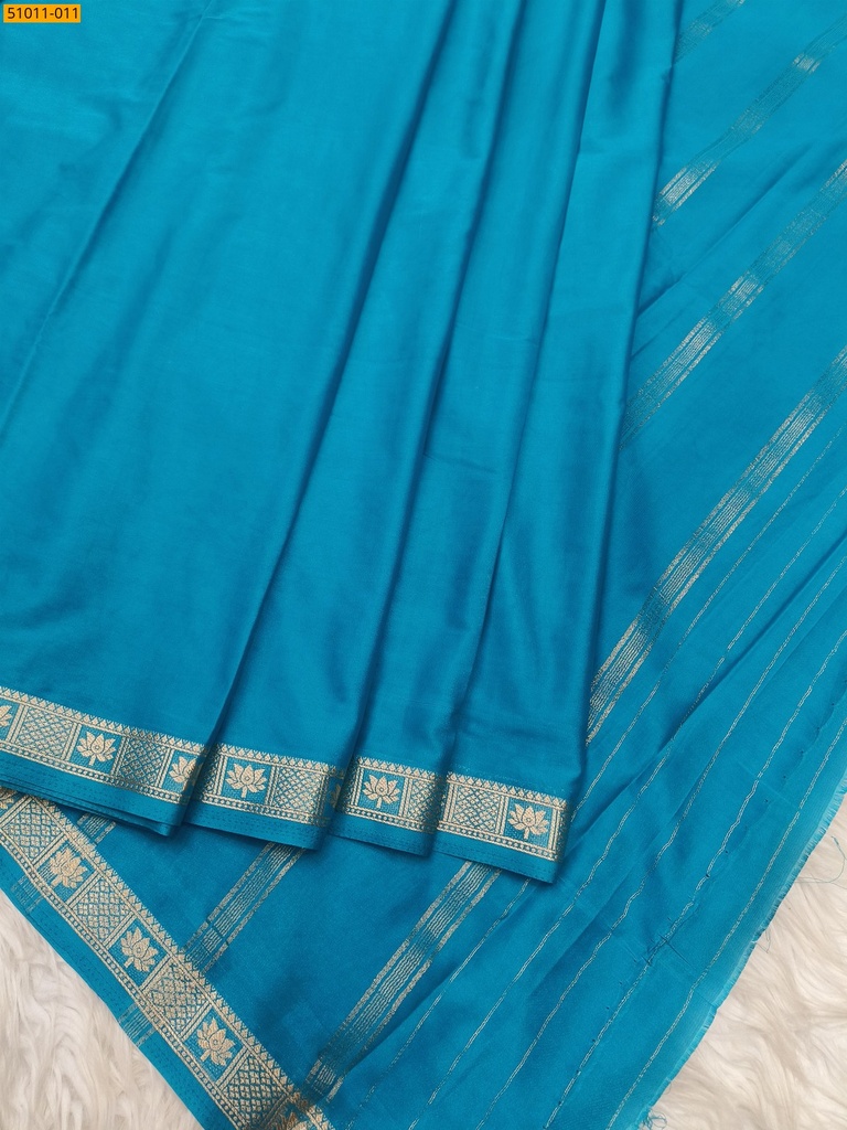 Mysore Crepe Silk Saree