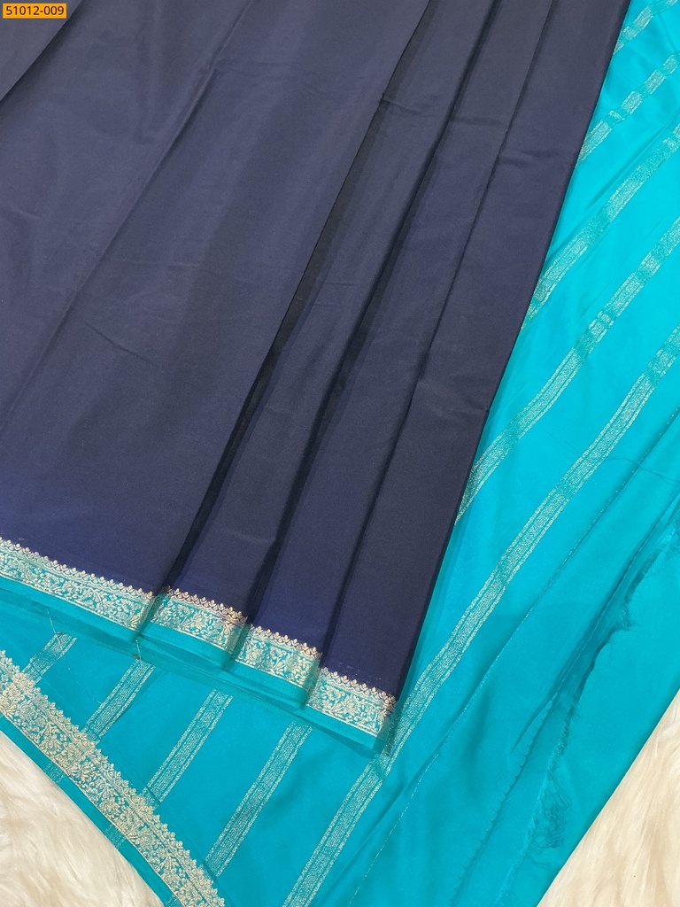 Mysore Fancy Crepe Silk Saree