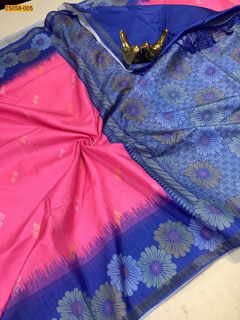 [25058-005] Chanderi Fancy Silk Sarees