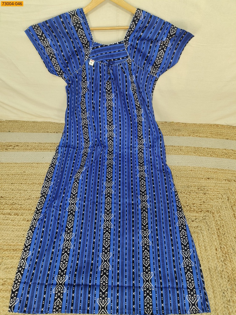 Cotton Printed Galaxy Nighty
