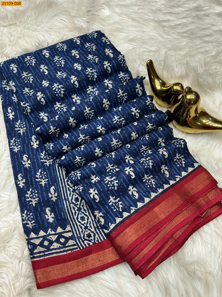 Mulmul Linen Silk Saree