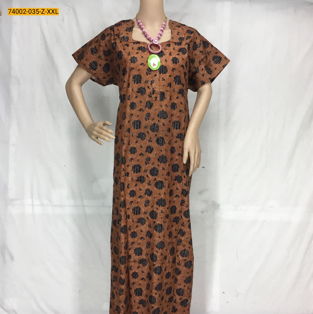 Mangai Cotton Printed Nighty-XXL