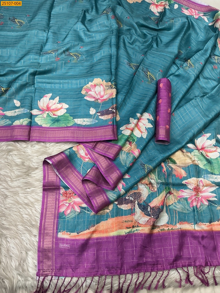 Fancy Bunai Banaras Silk saree