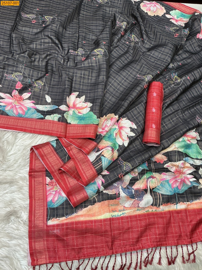 Fancy Bunai Banaras Silk saree