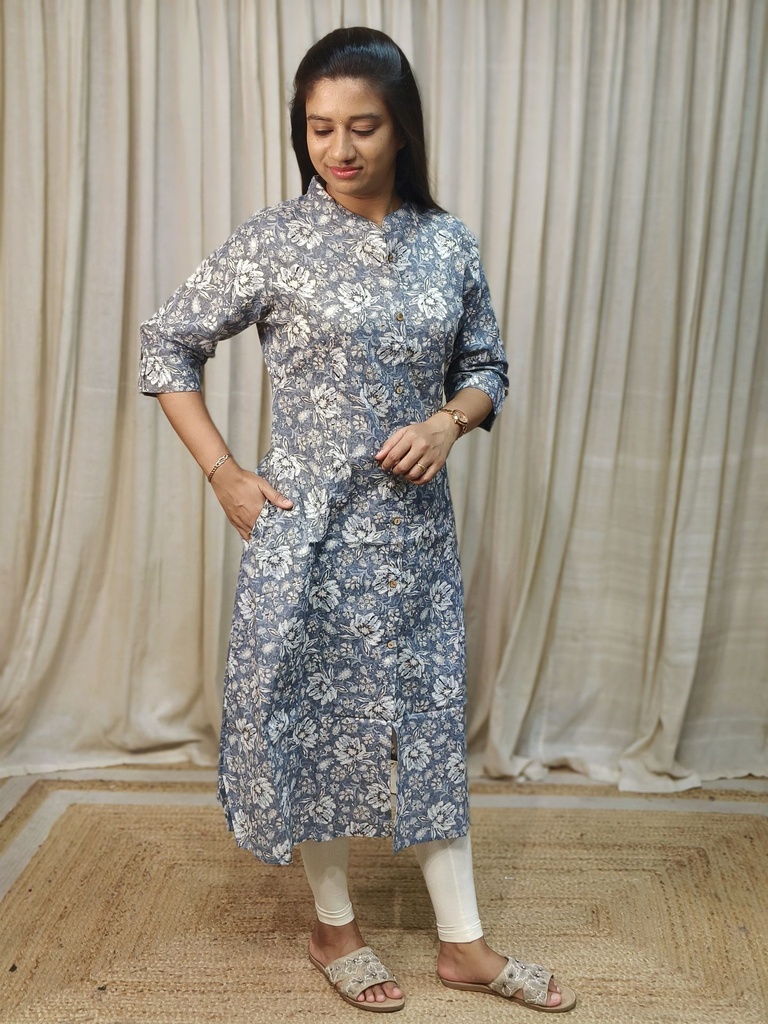 Mulmul Pure Soft Cotton Kurti