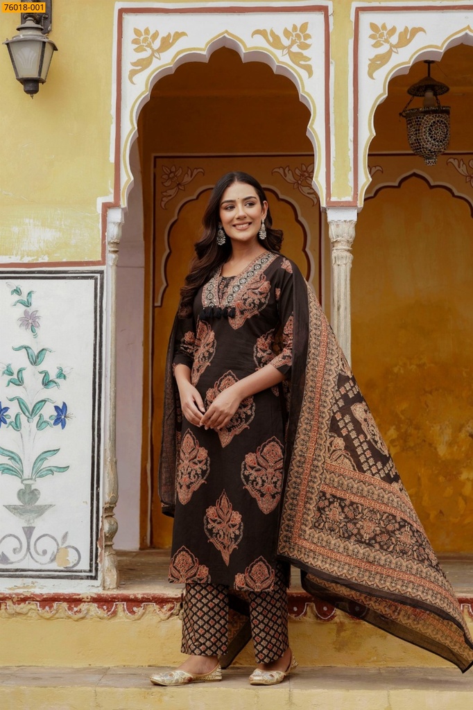 Premium Cotton Salwar Stitched Suit