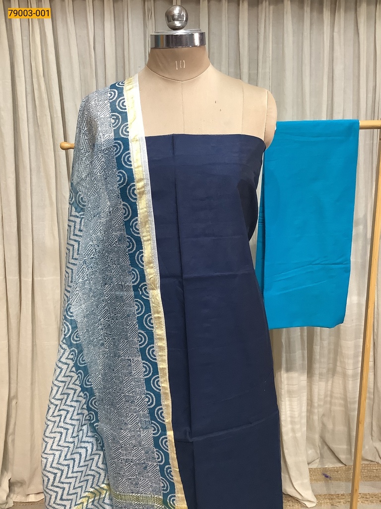 Handloom Chudidhar Material