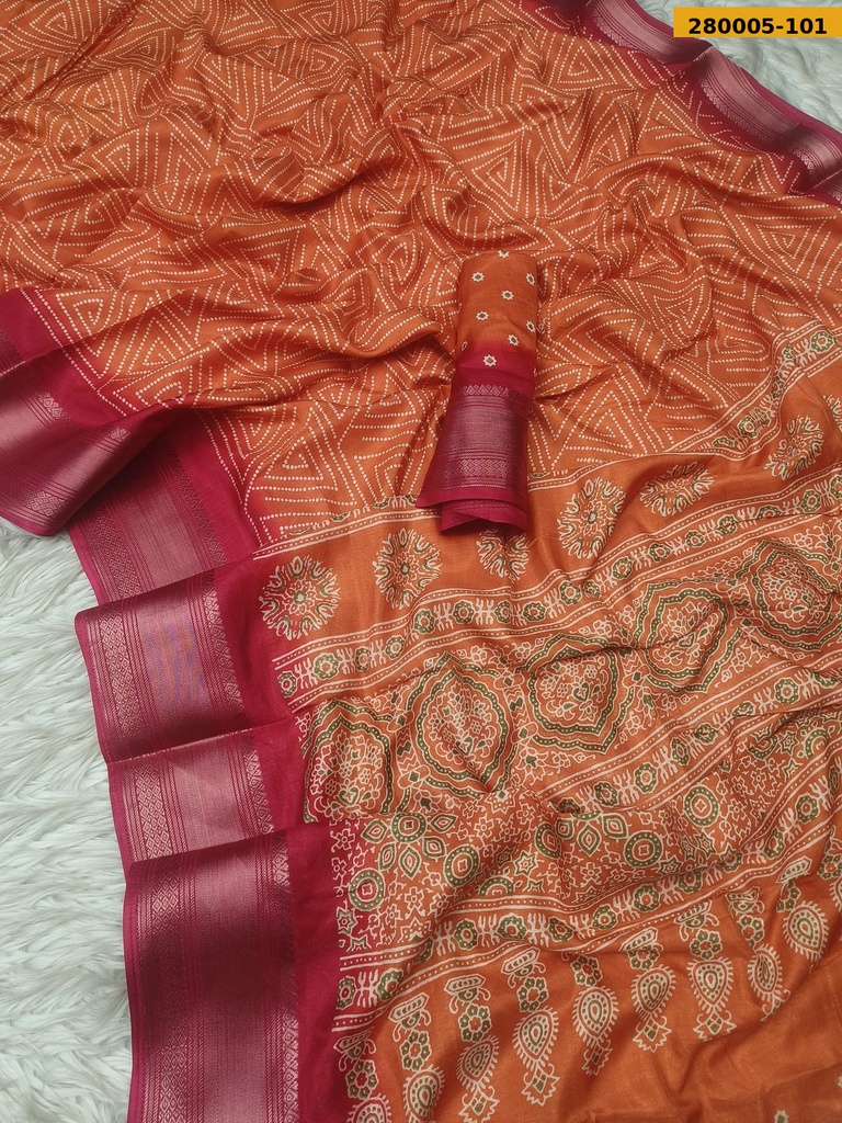 Fancy Dola Silk Saree