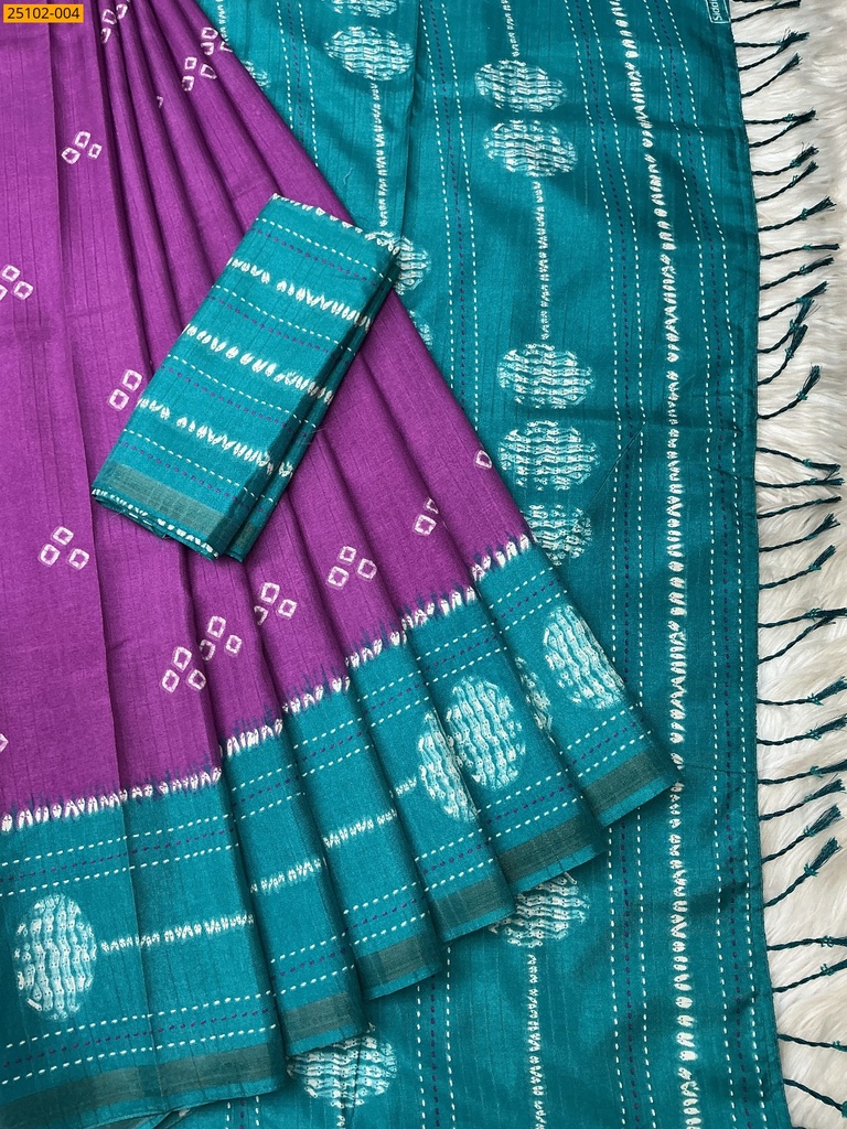 Soft Linen Samkalin Silk Saree