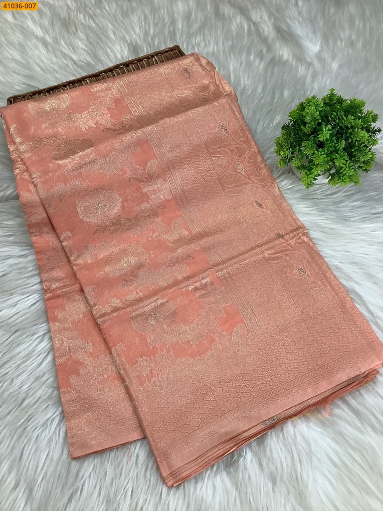Fancy silk cotton jacquard sarees