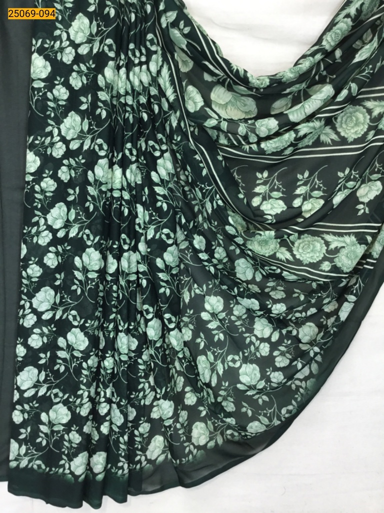 [25069-094] Chiffon printed sarees (25069-094)