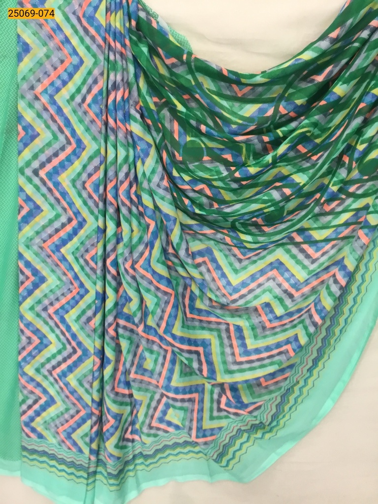 Chiffon printed sarees