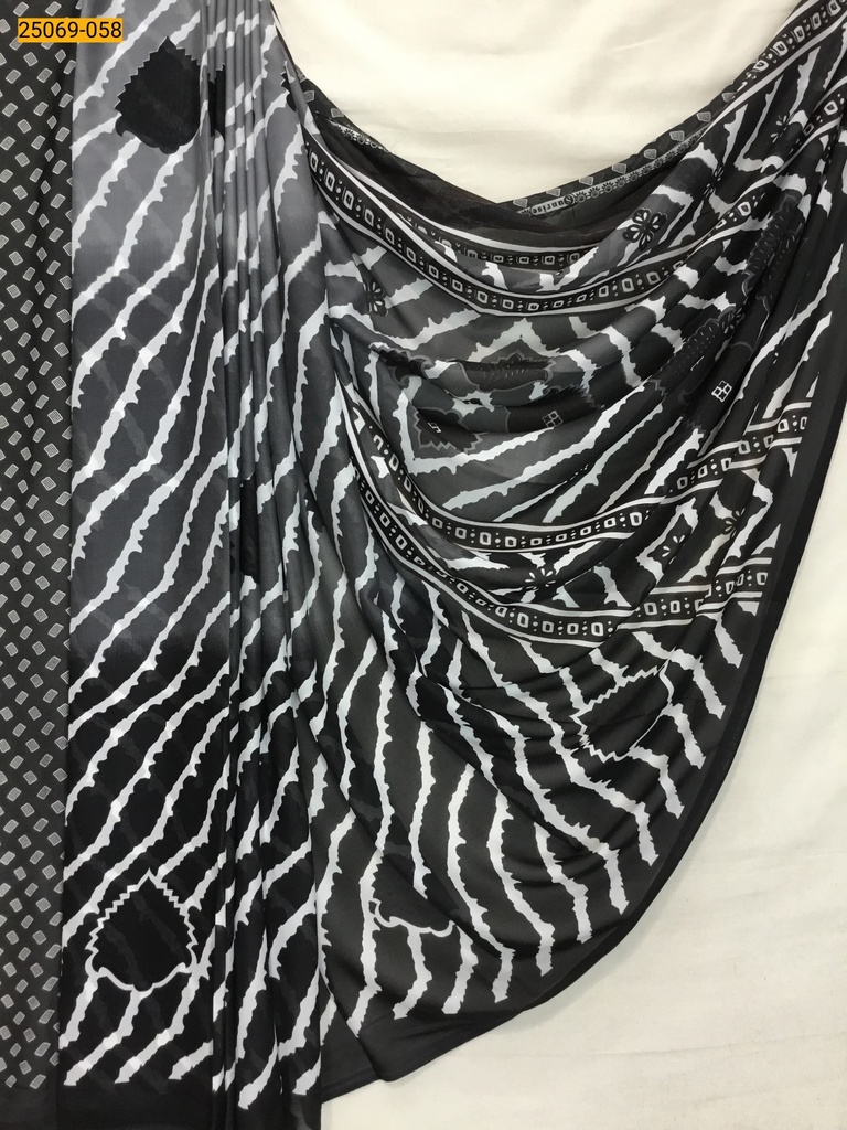 Chiffon printed sarees