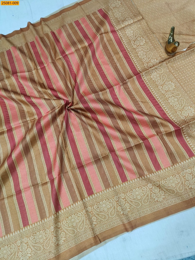 [25081-009] Fancy chanderi silk sarees (25081-009)