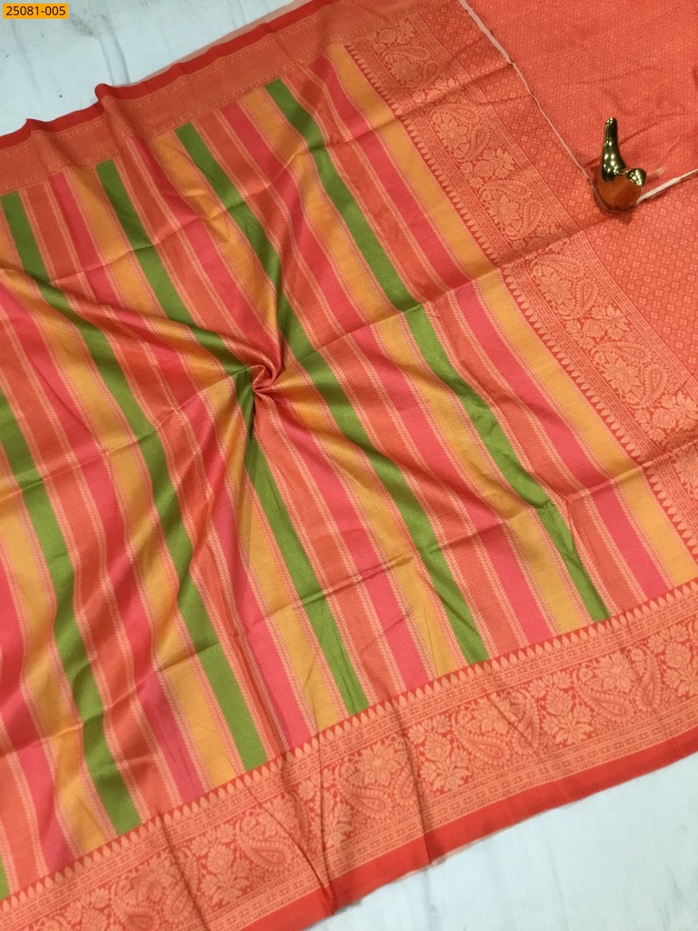 Fancy chanderi silk sarees