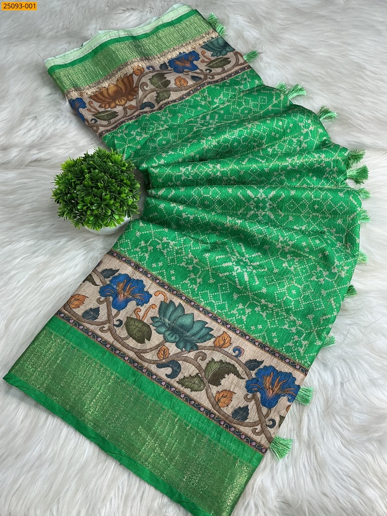 Fancy Crush Silk Saree